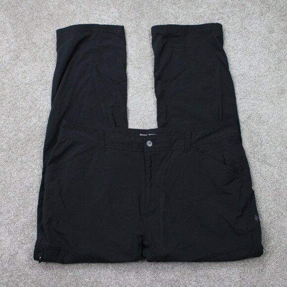 Nike V442 Tech Pants Mens Small Black Woven Casual Button Fly w/ 30" inseam - Picture 1 of 16